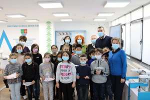 Vizită în SmartLab :  Școala Gimnazială Nr. 1 Curcani